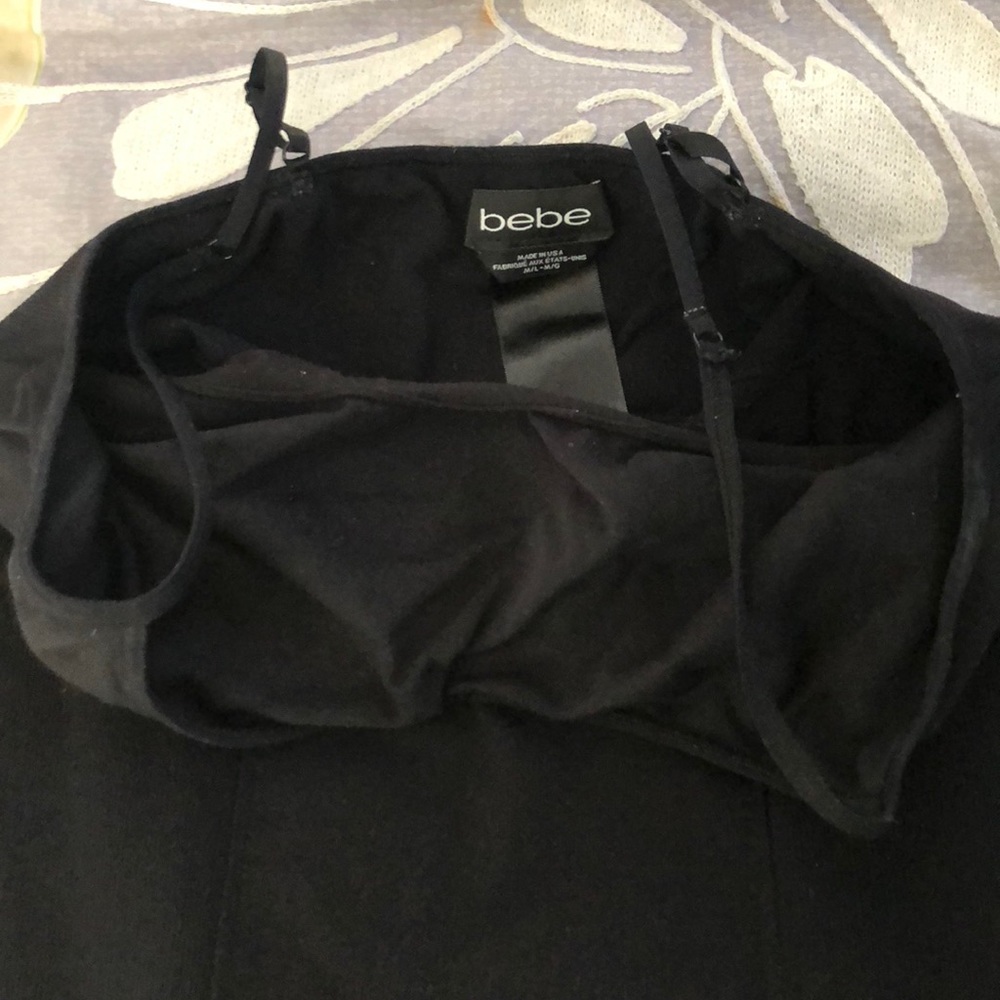Black bebe top